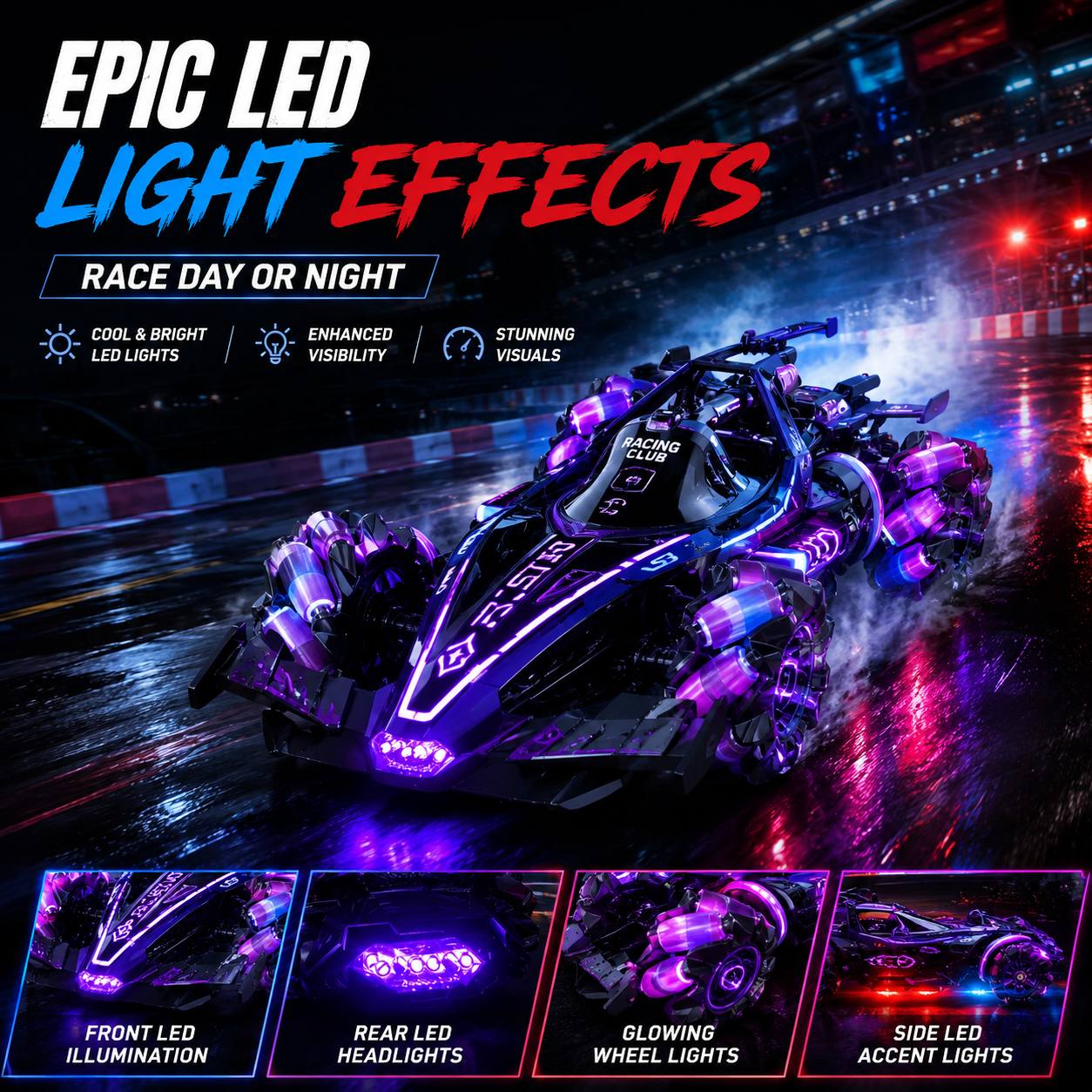 NitroNova™ Gesture Control Stunt Racer