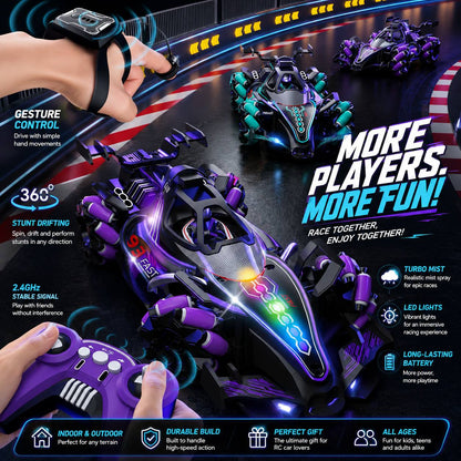 NitroNova™ Gesture Control Stunt Racer