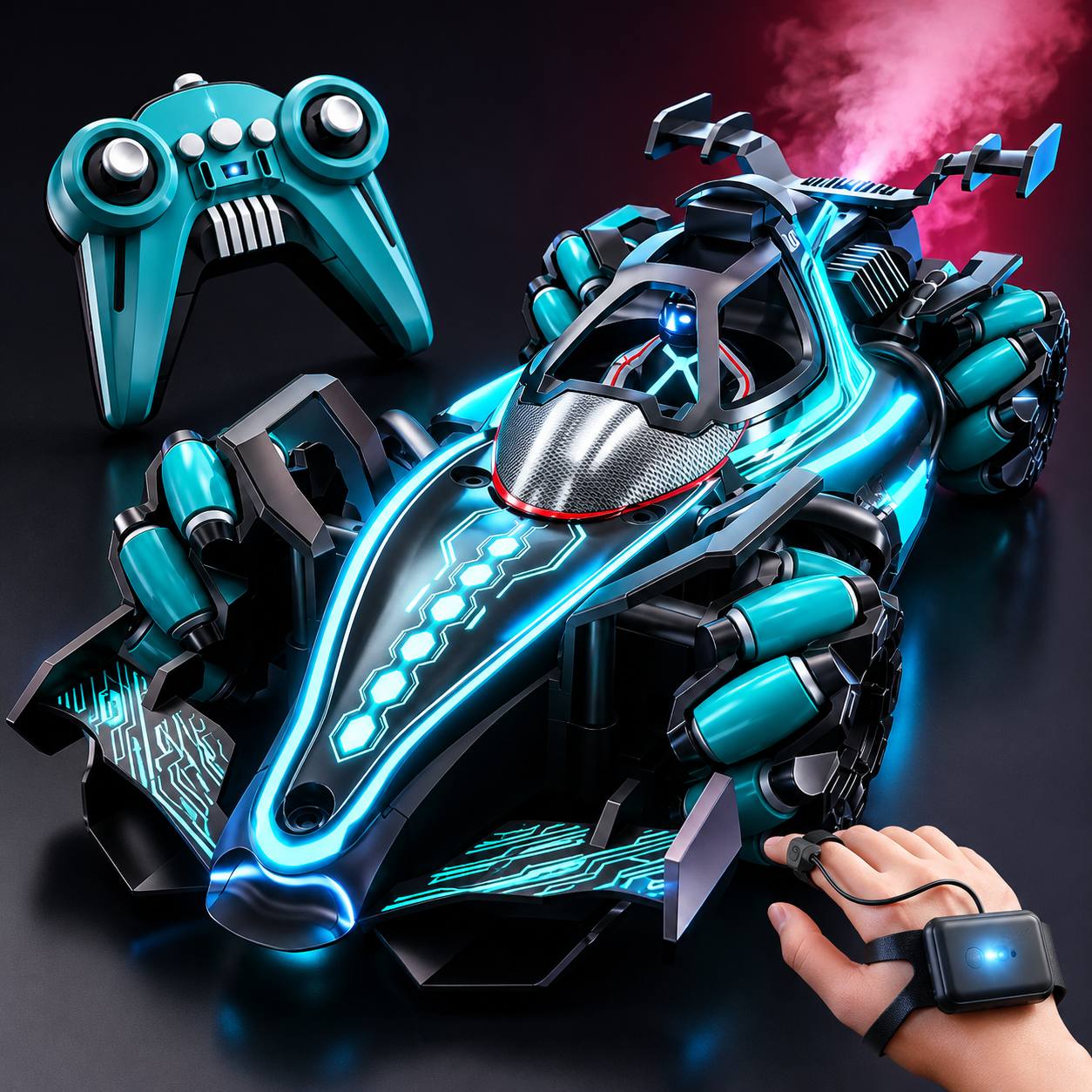 NitroNova™ Gesture Control Stunt Racer